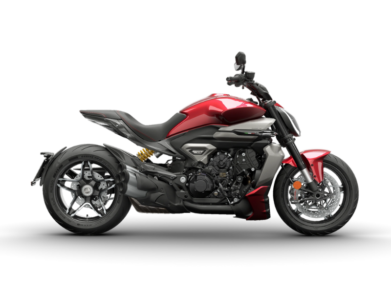XDiavel V4 Vue Profil passager