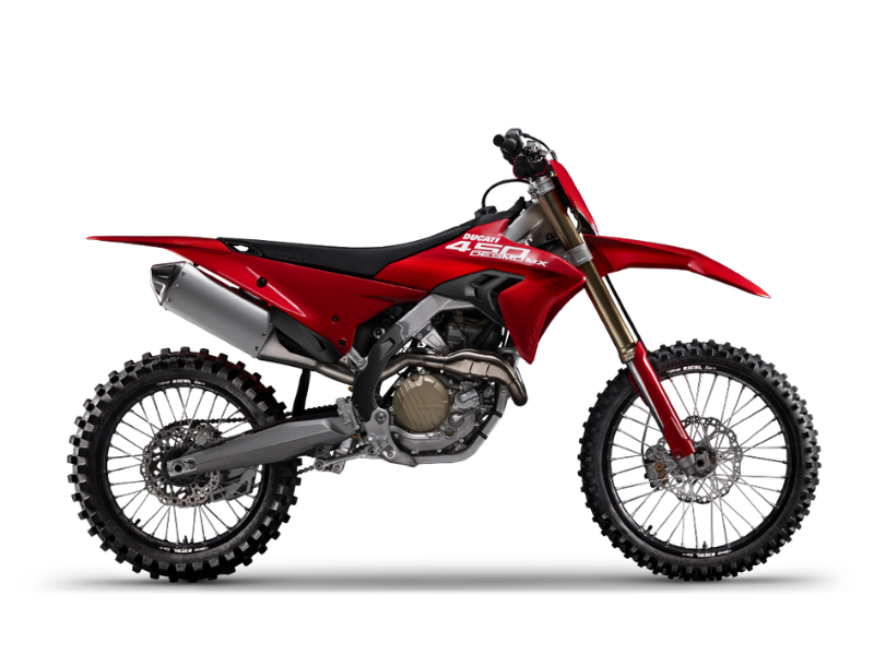 Desmo 450 MX Vue Profil passager