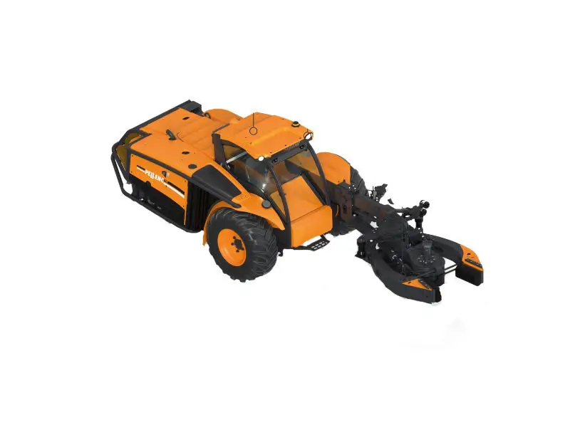 Buggy 5000S vibreur automoteur arboricole      Vue Profil passager