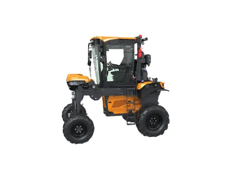 Tracteur enjambeur OPTIMUM 245 Vue Profil passager