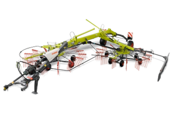 Andaineurs double rotor Liner à dépose latérale Vue Profil passager