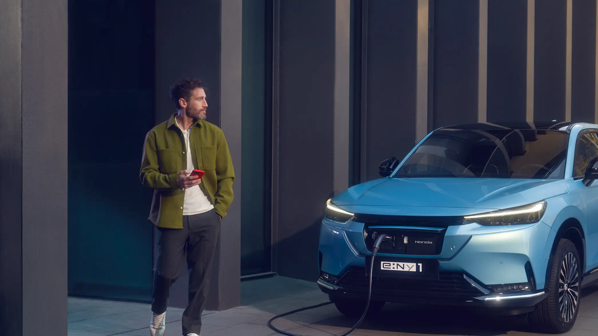 de Willermin - Honda e:Ny1 - vue recharge