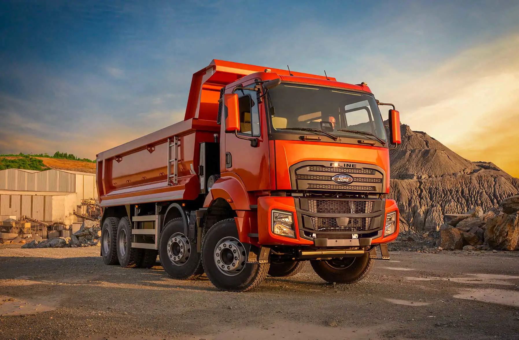 Ford Trucks Huillier - F-Line construction cabine
