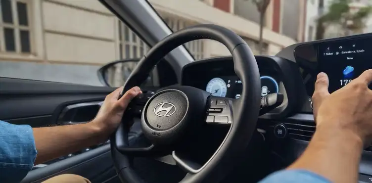 Hyundai Chevalley I20 détails tableau de bord 