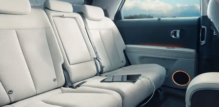 Hyundai Chevalley Ioniq 5 intérieur banquette arrière
