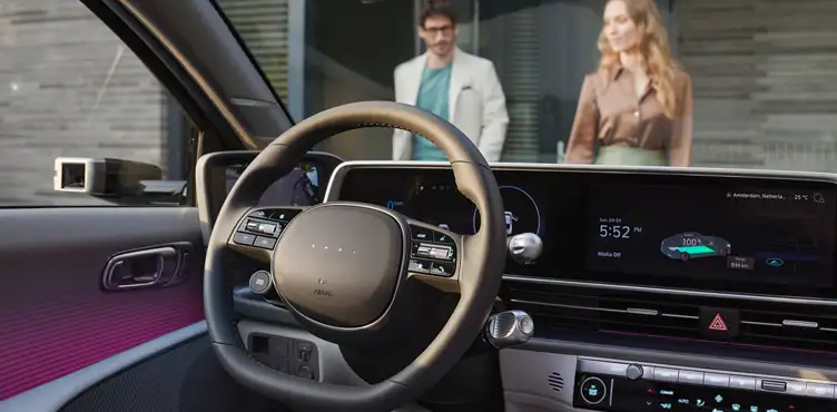 Hyundai Chevalley - Ioniq 6 vue volant