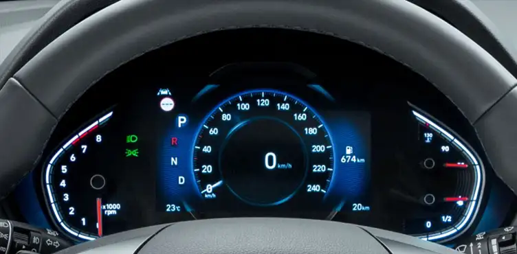 Hyundai Chevalley I30 tableau de bord