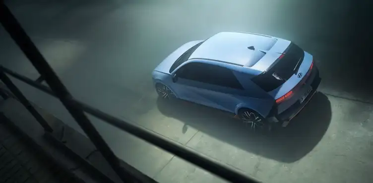 ioniq 5 N vue du dessus groupe chevalley