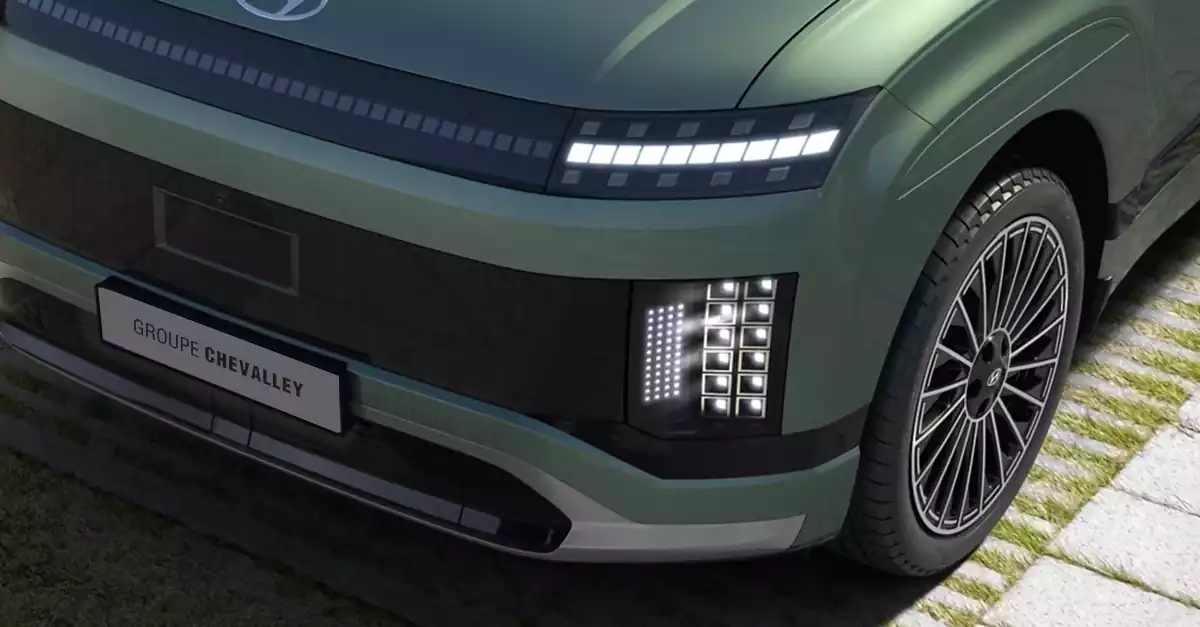 Feux LED Parametric Pixel de la Hyundai IONIQ 9