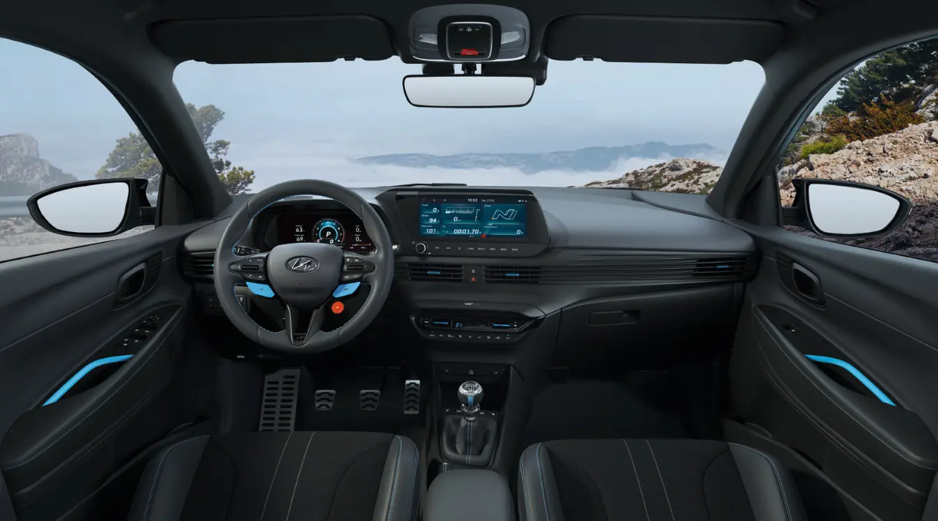 hyundai i20 N intérieur