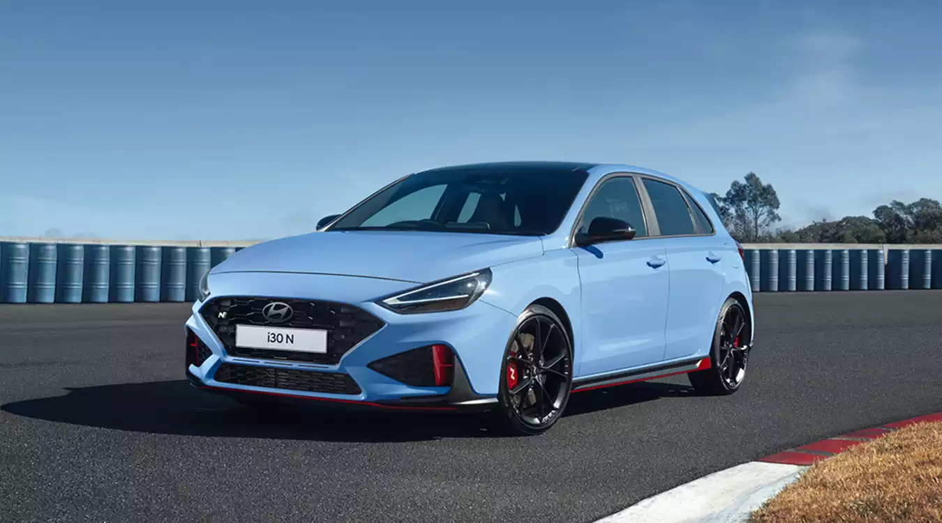 Hyundai i30 N vue avant