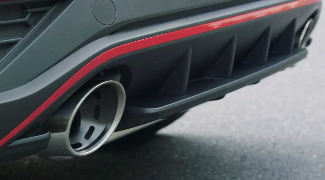 Echappement de la Hyundai i30N