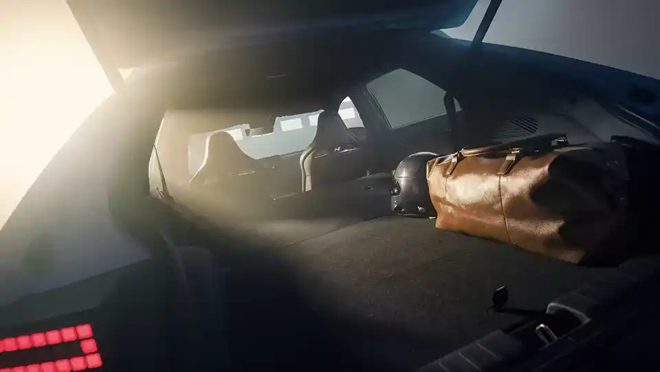 Coffre spacieux de la Hyundai ioniq 5 N