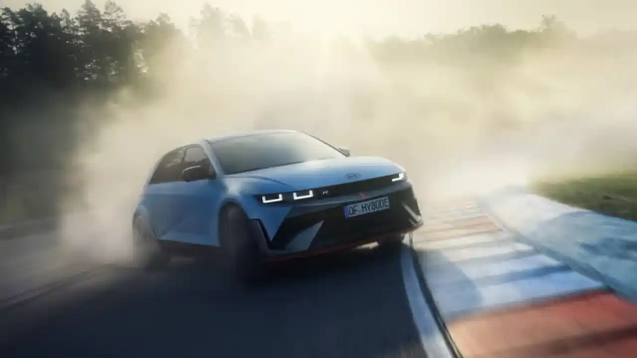 Drifter avec la ioniq 5 N