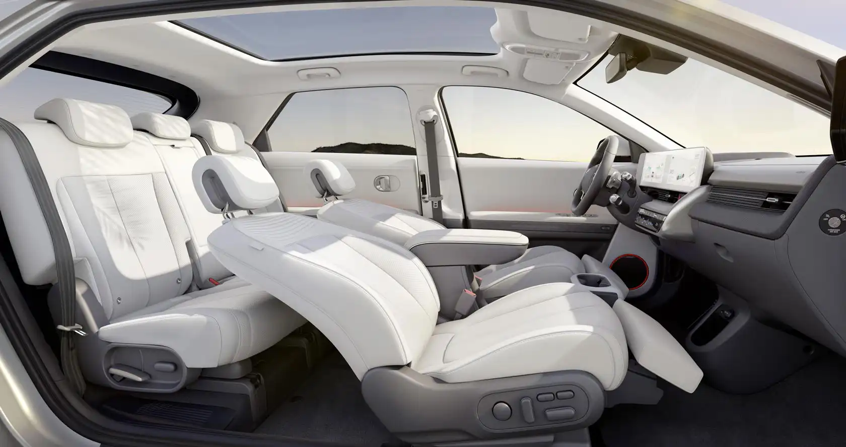Intérieur de la Hyundai IONIQ 5 100% électrique
