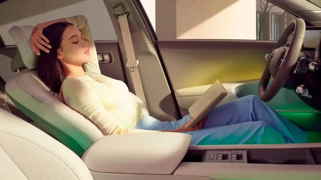 Fonction relax des sièges avant de la Ioniq 6