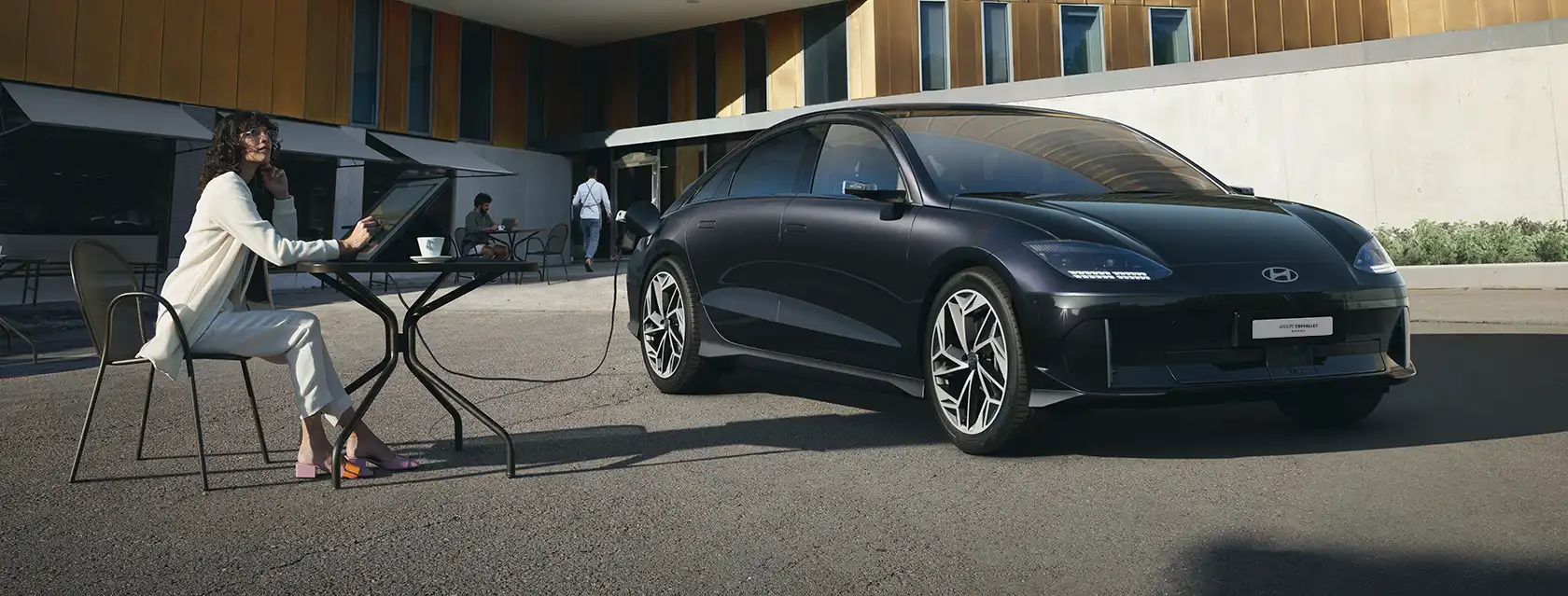 Rechargez vos appareils électrique directement avec la Hyundai IONIQ 6