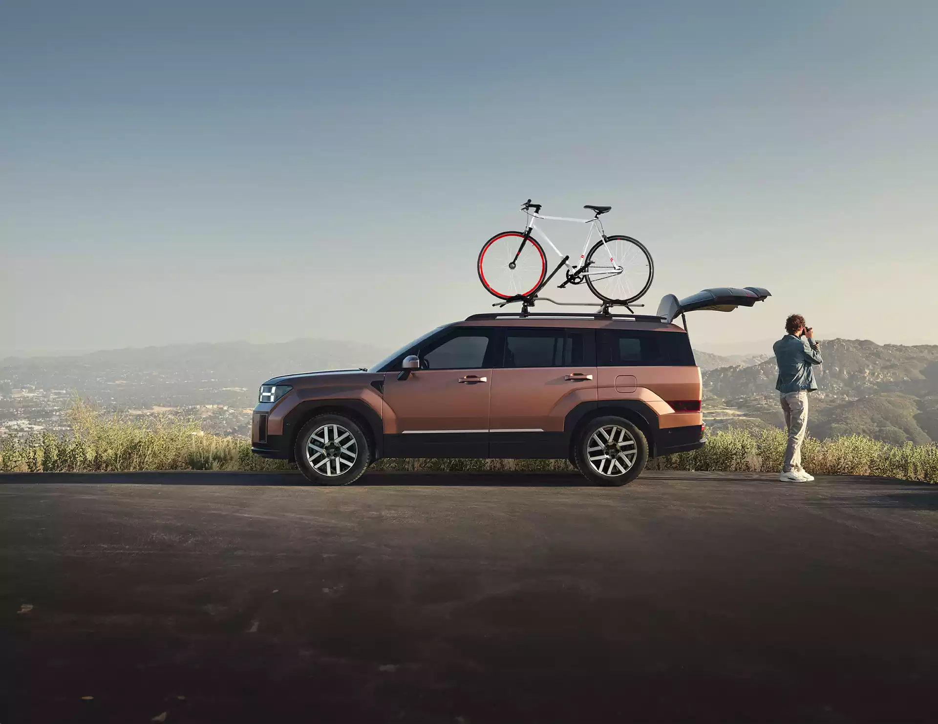 Accessoires porte-vélos du une Hyundai Santa Fe