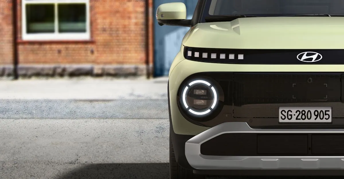 Phares LED de la Hyundai INSTER électrique du Groupe Chevalley