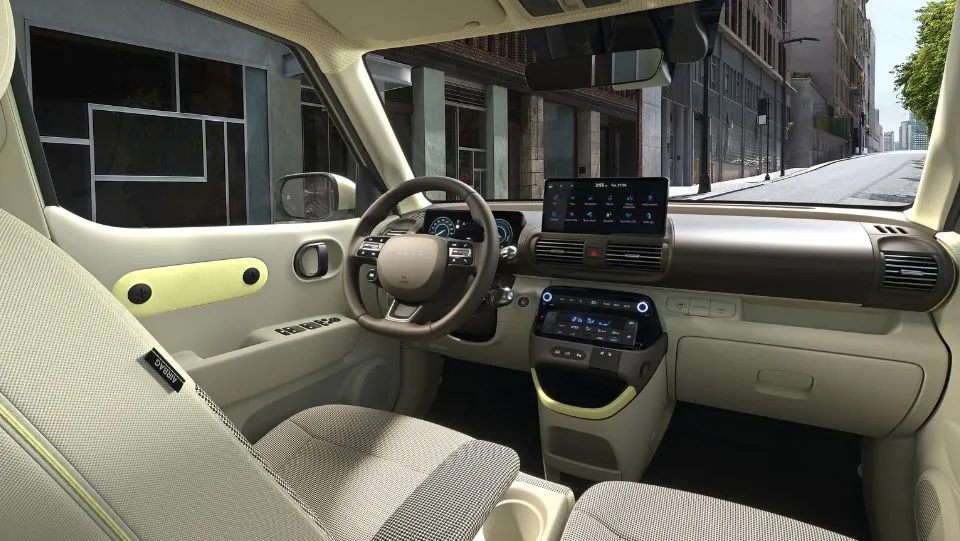 Intérieur de la Hyundai INSTER au garage Grimm Centre