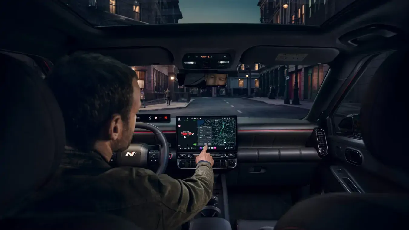 Hyundai Chevalley Ioniq 3 navigation