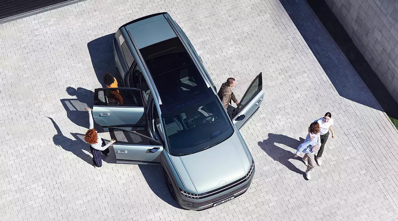 Hyundai IONIQ 9 vue du dessus