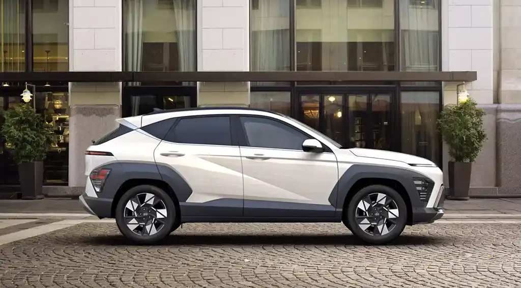 Passages de roue audacieux pour un look robuste de la Hyundai Kona