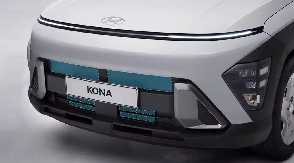 prises d'air de la Hyundai Kona groupe chevalley