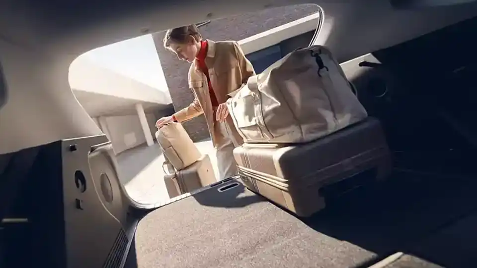 Coffre de la Hyundai Kona Hybrid chez Chevalley