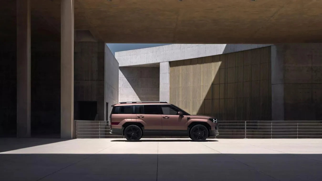 Hyundai Chevalley - Santa Fe vue arrière demie