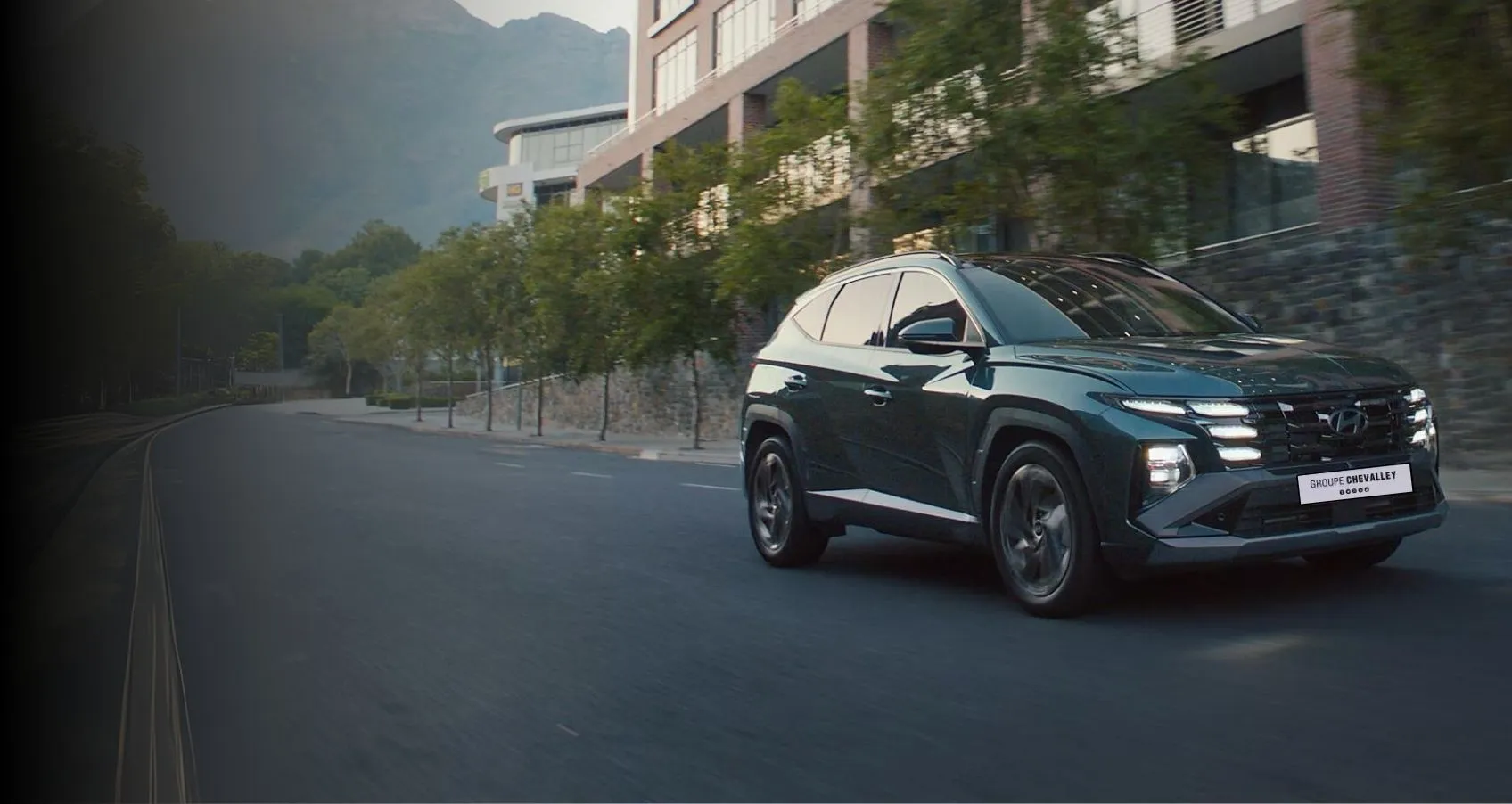 Design extérieur du Hyundai Tucson Hybrid chez Chevalley Genève