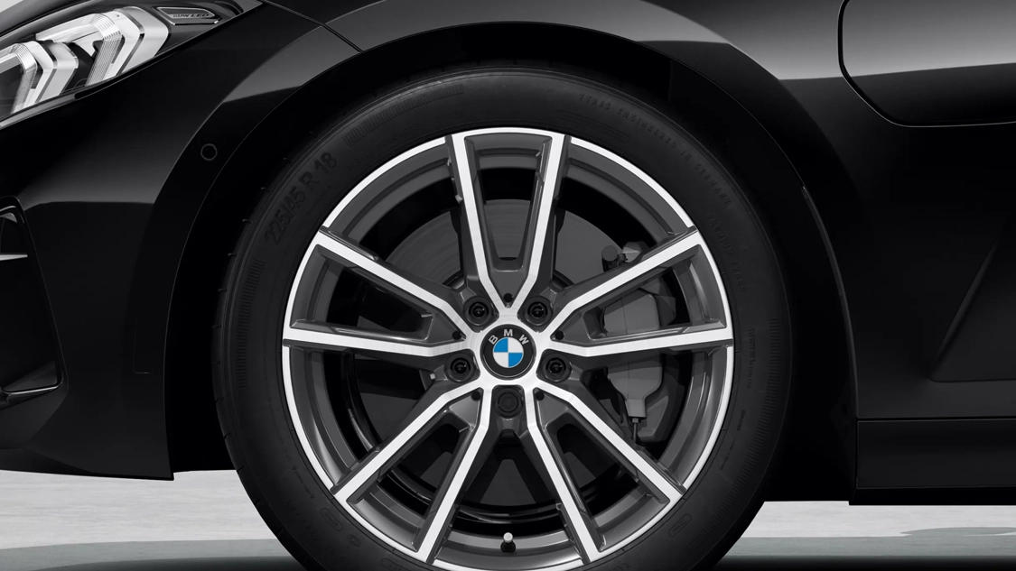 BMW Série 3 vue jante