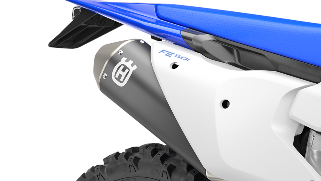 Détail du moteur de la Husqvarna FE 501 2026
