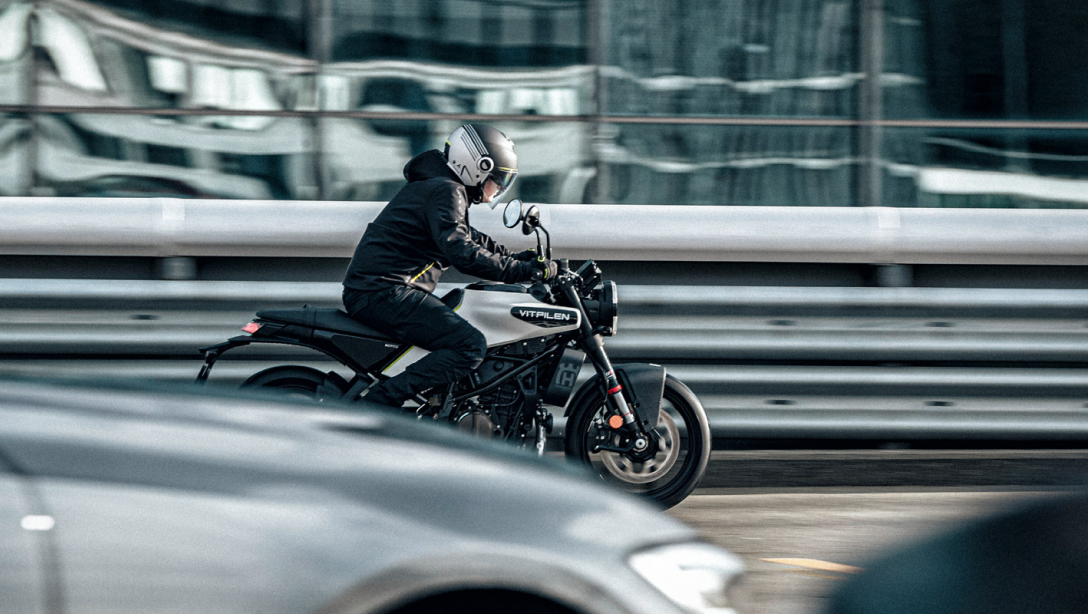 Design café racer de la Husqvarna Vitpilen 125 2025