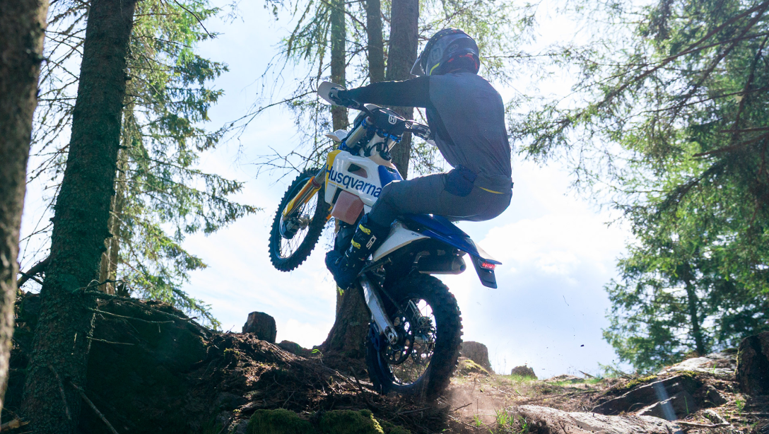 Profil dynamique de la Husqvarna TE 300 2026