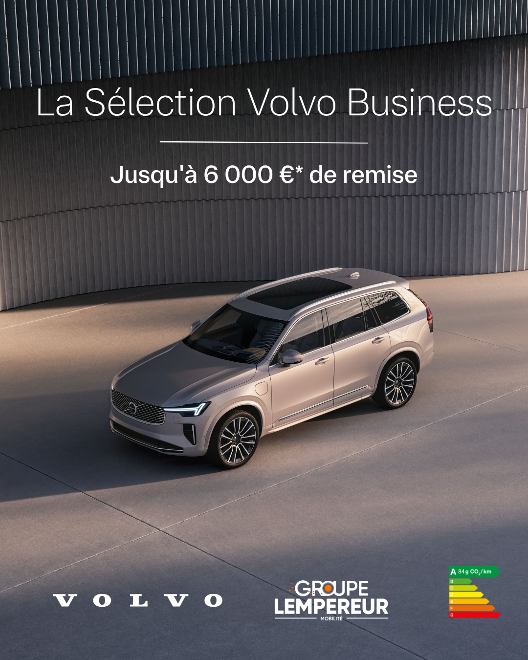 Groupe Lempereur Volvo Business - Remises exceptionnelles sur une sélection de XC60 et XC90