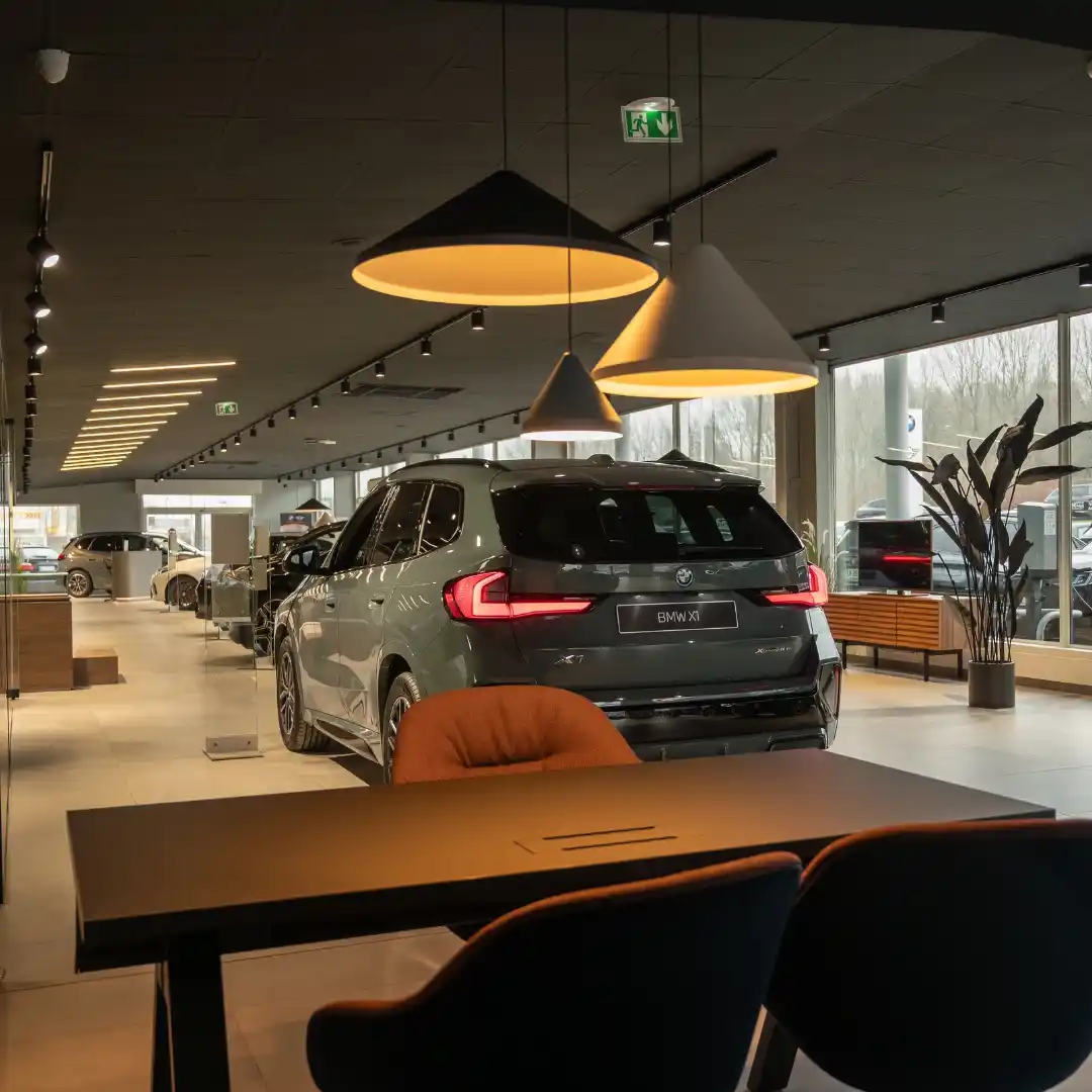 BMW vue arrière