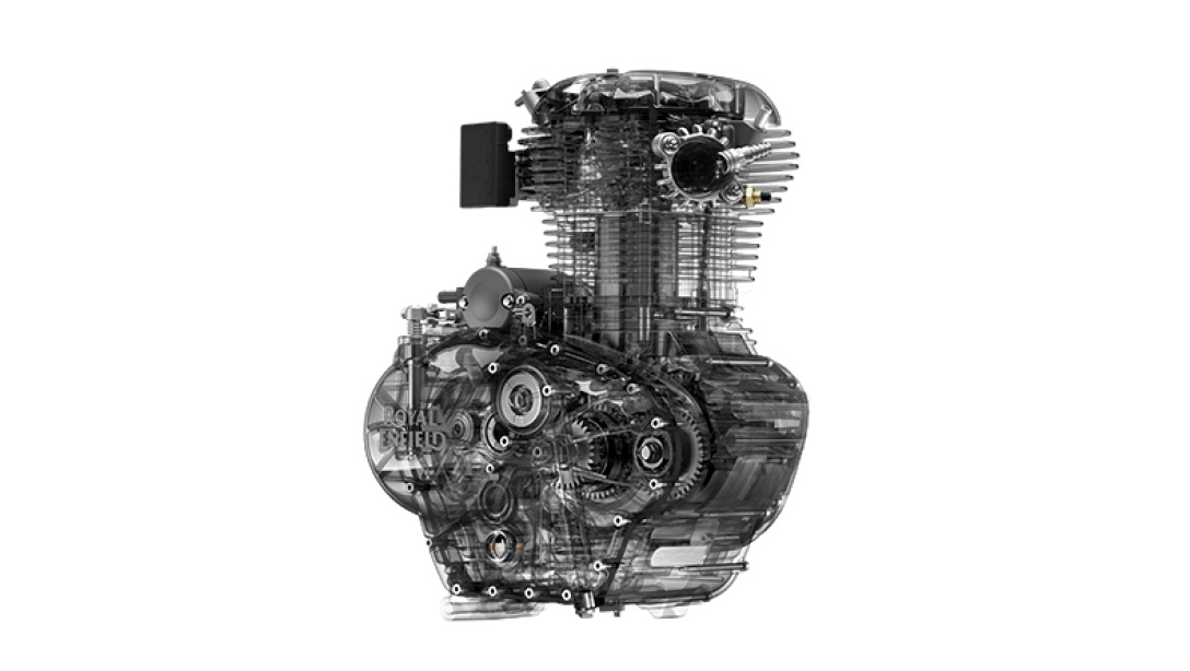Détail du tableau de bord digital de la Royal Enfield HNTR 350 2026