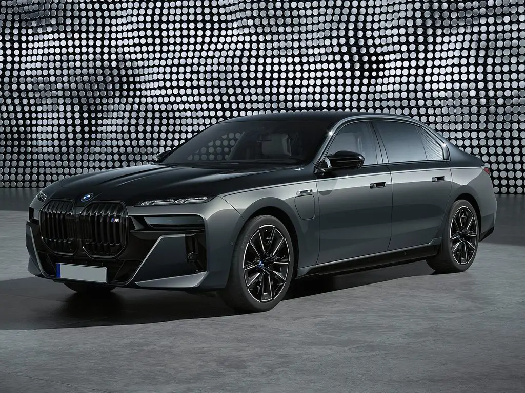 Intérieur raffiné de la BMW Série 7 avec sièges en cuir et éclairage d’ambiance