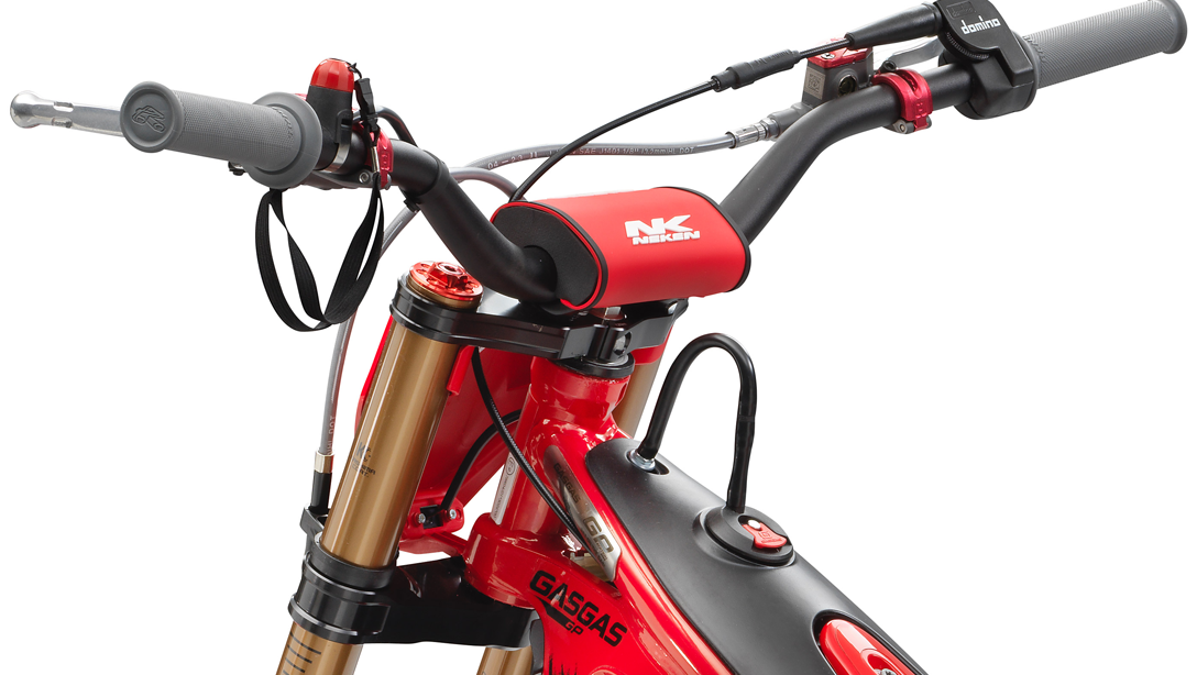 Gros plan sur le moteur de la GASGAS TXT GP 300 2026