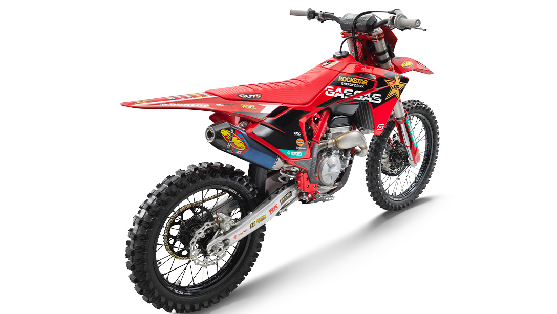 Détail du moteur 250 cm³ de la GASGAS MC 250F Factory Edition 2026