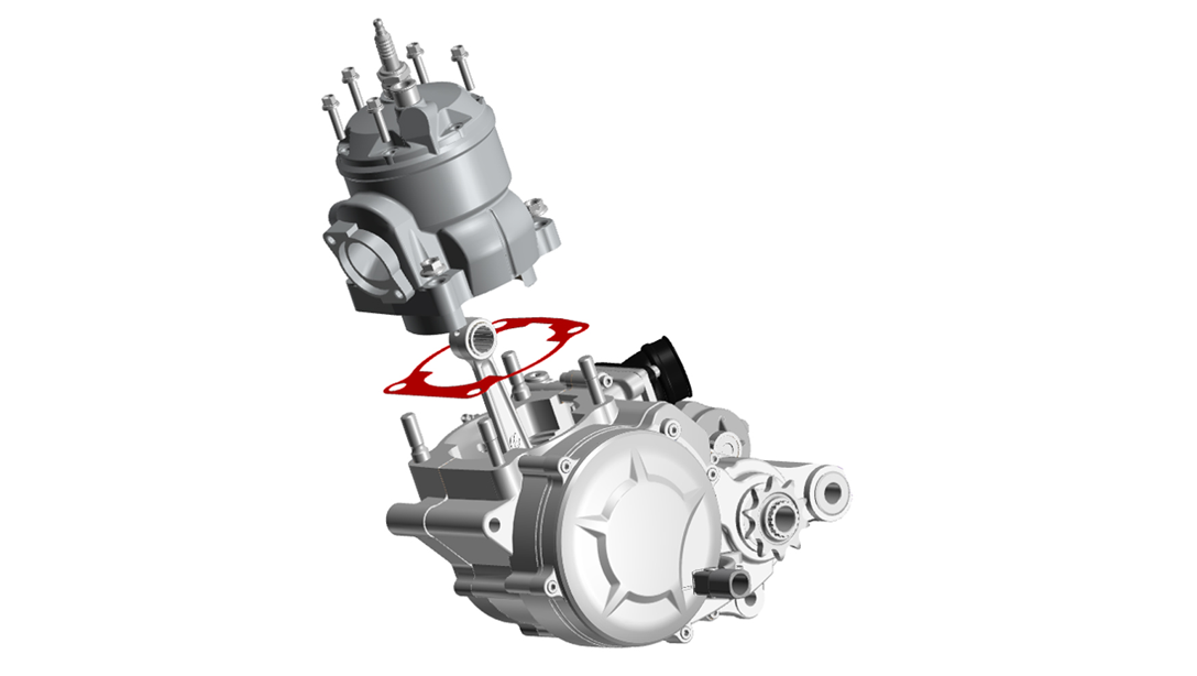 Moteur monocylindre 2 temps de la GASGAS TXT GP 250 2026