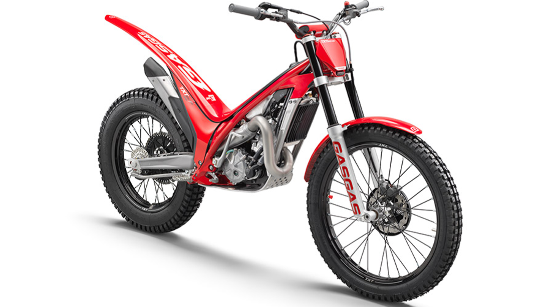 Vue arrière de la GASGAS TXT Racing 125 2026 en compétition