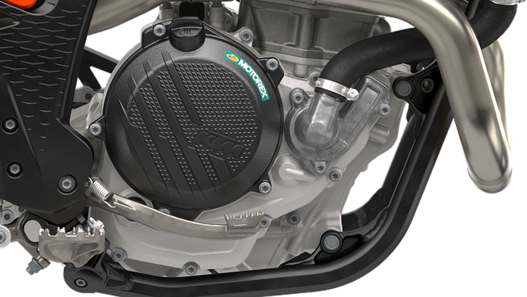 Détail du moteur de la KTM 350 EXC-F 2026