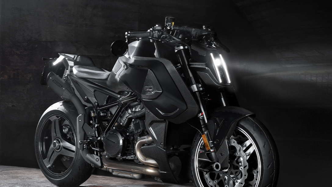 Détail du moteur de la KTM 2026 Brabus 1400 R Signature Edition