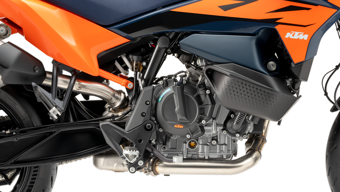 Tableau de bord digital de la KTM 890 SMT 2026