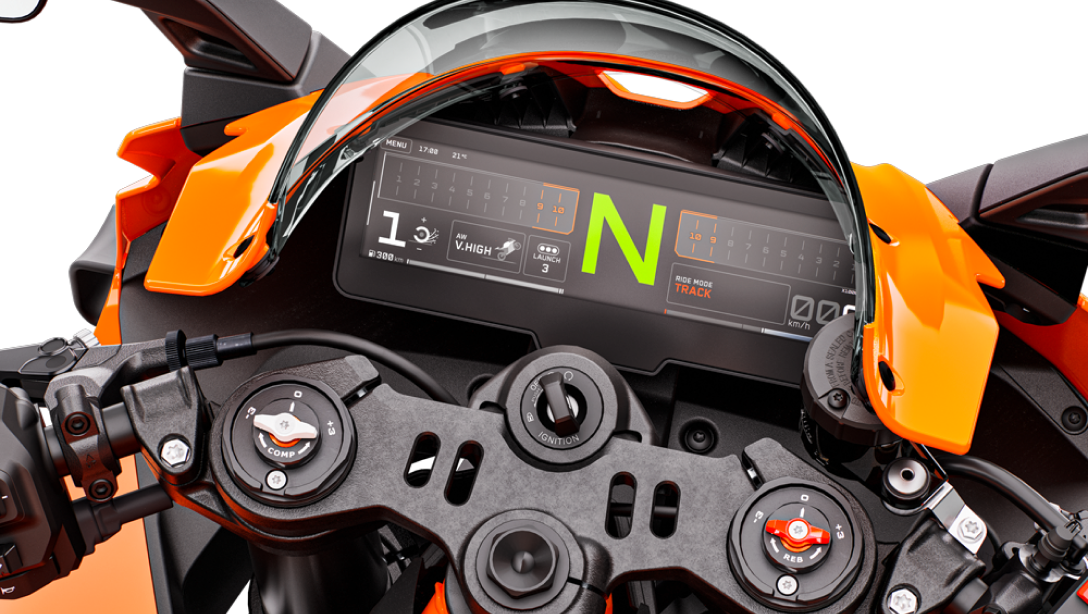 Châssis tubulaire de la KTM 990 RC R 2026
