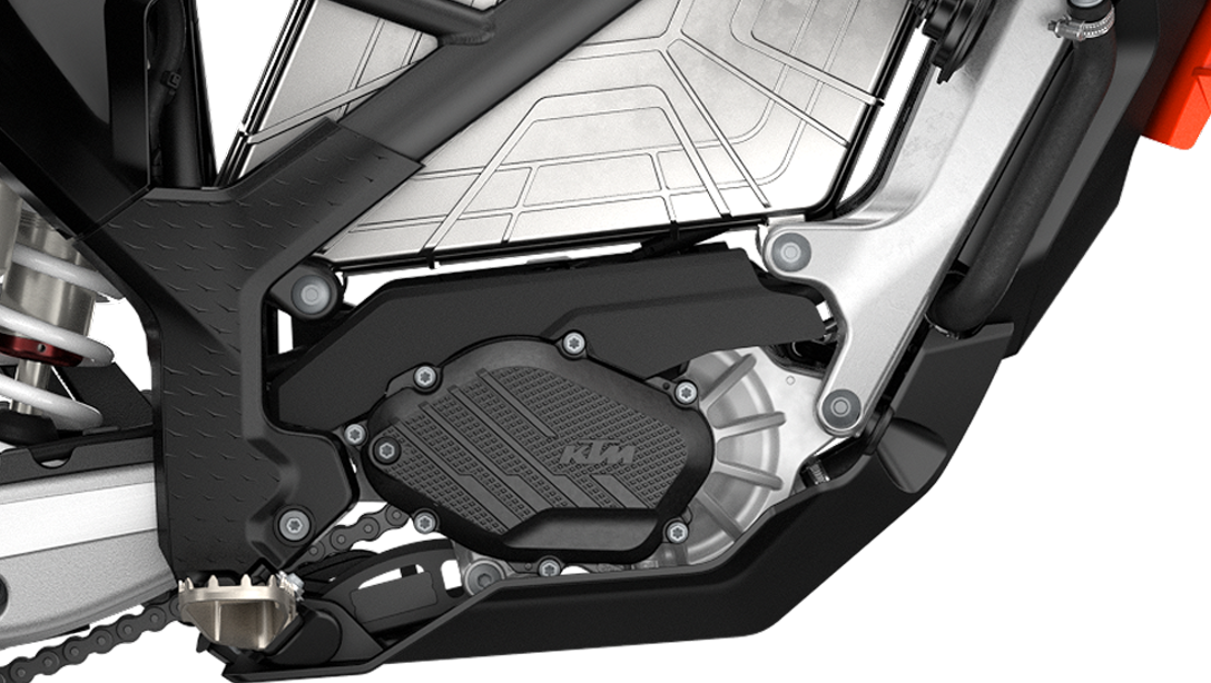 Design sportif de la 2027 KTM FREERIDE E en extérieur