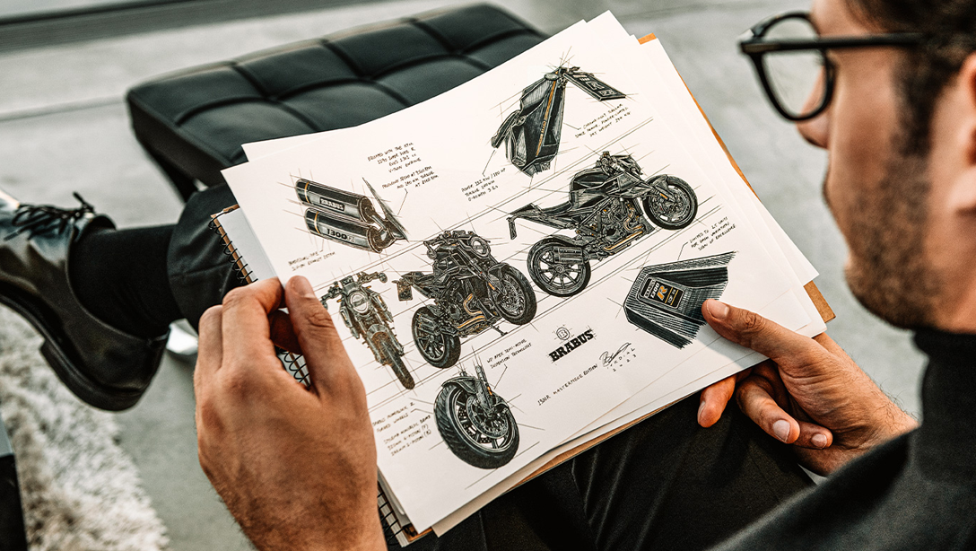 Selle et finitions premium de la KTM 2023 Brabus 1300 R Masterpiece Edition