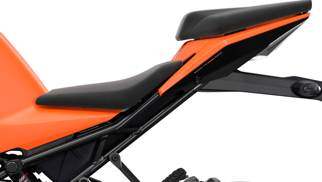 Vue arrière de la KTM RC 125 2024